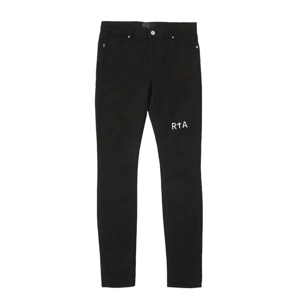 RtA Clayton Skinny Jeans in Black size 30